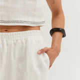 Devin Contrast Stitch Top