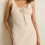 London Check Maxi Dress