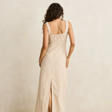 London Check Maxi Dress