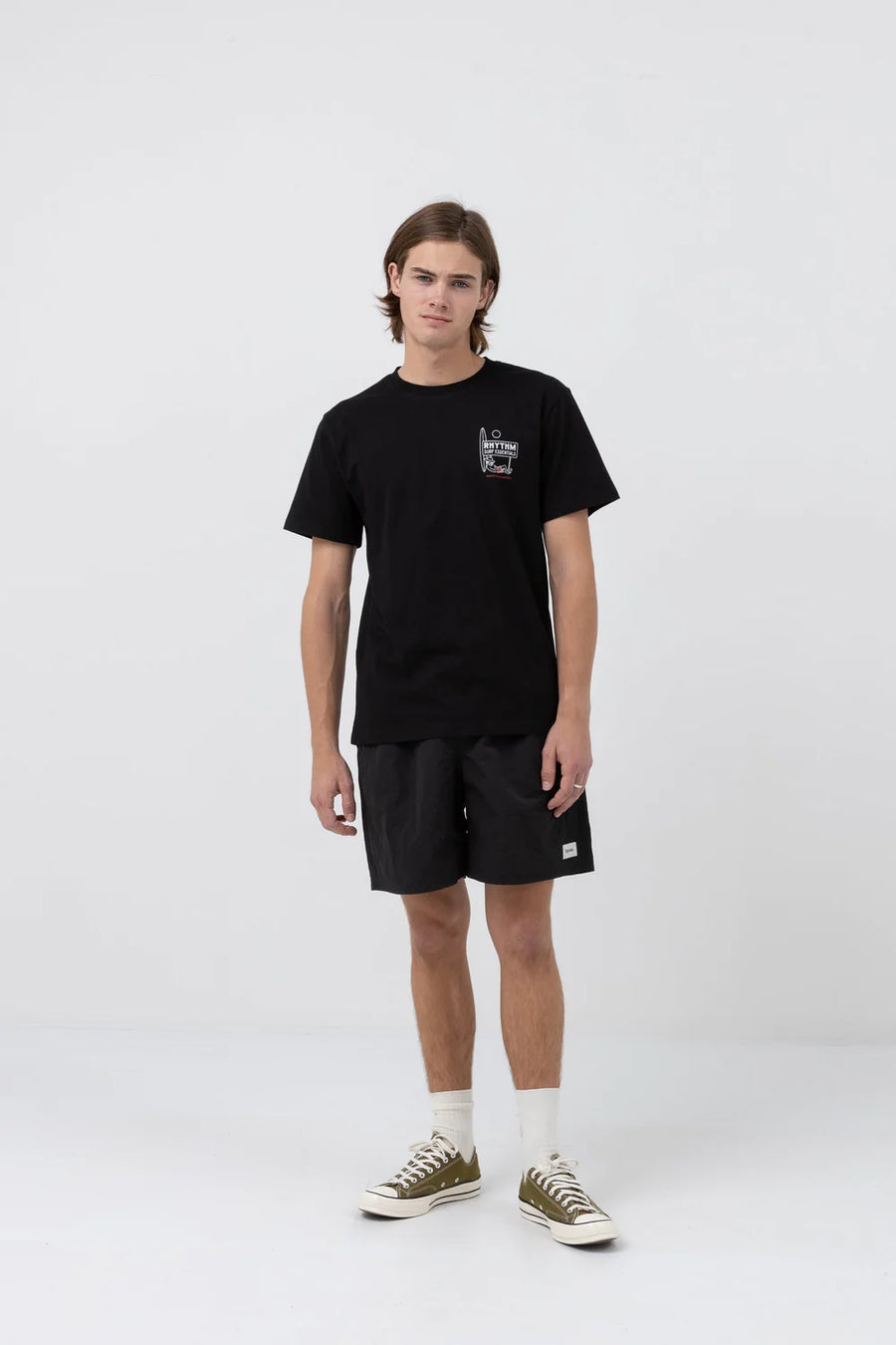 Wanderer Ss T-Shirt - Black