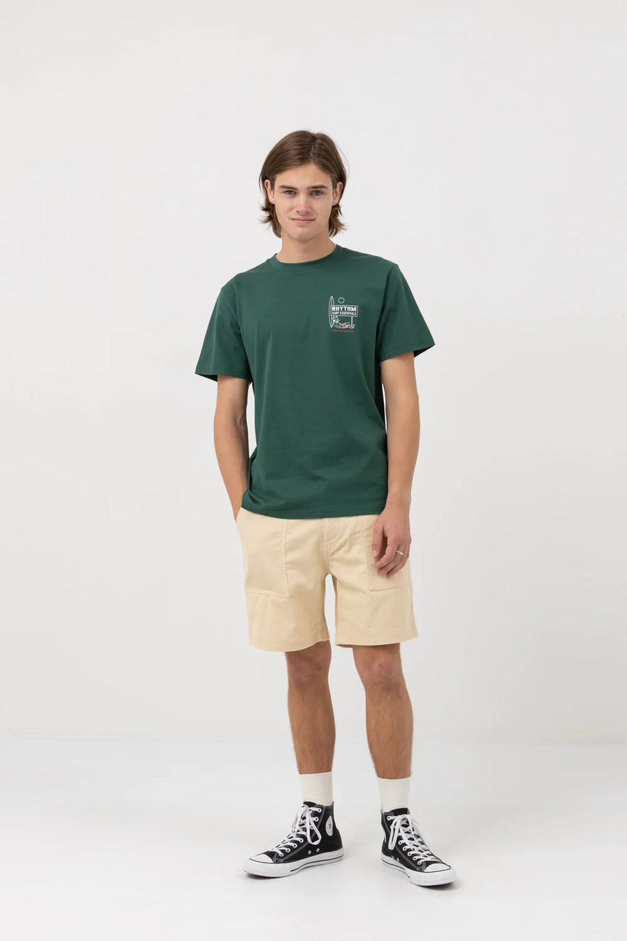 Wanderer Ss T-Shirt -Green