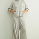 Half Zip Pullover - Heather Grey