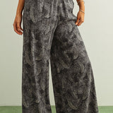Leaf Print Pant