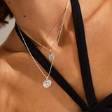 Collier 2 en 1 Pilgrim Valkyria - Argent