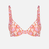 Luna floral underwire top