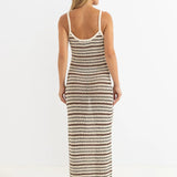 Tami Stripe Knit Maxi Dress