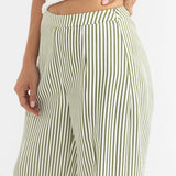 Cove Stripe Wide Leg Pant