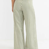 Cove Stripe Wide Leg Pant