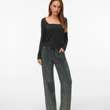 Kanva Long Sleeve Top - Silver