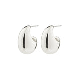 Intent Boucles d'oreilles gouttes recyclées - Argent