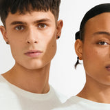 Sense Tiger Eye Boucles D'oreilles - Argent