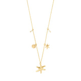 Collier recyclé Prism - Or