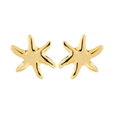 Boucles d'oreilles recyclées Prism - Or