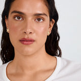 Boucles d'oreilles recyclées Prism - Or
