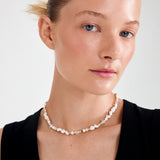 Collier recyclé à perles  Prism - Or