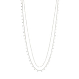 Bloom Collier 2 en 1 - argent