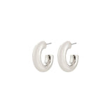 Phase Petites Boucles d'oreilles - Argent