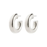 Phase Moyennes Boucles d'oreilles - Argent