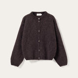 Kae Knit Cardigan - Chocolate