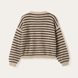 Mafalda Knit - Brown Sand Stripe
