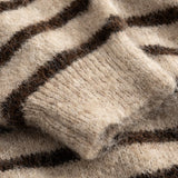Mafalda Knit - Brown Sand Stripe