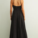 Polka Dot Maxi Dress