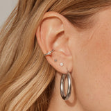 Anneaux Hailey - Argent