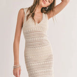 Jaz Open Knit Dress