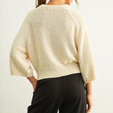Round Neck Knitted Top