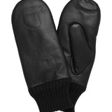 Nilla Gants Cuir - Noir