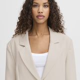 Lexi oversized blazer - Beige