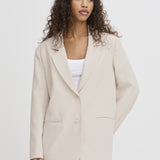 Lexi oversized blazer - Beige