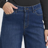 Twiggy Wide Leg - Dark Blue