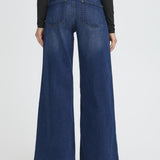 Twiggy Wide Leg - Dark Blue