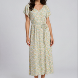 Aya Midi Dress - Multi Flower