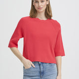 Boston Pullover - Teaberry