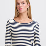 Cella Long Sleeve Top - Marine