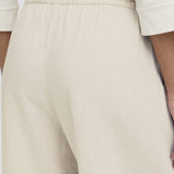Linno Barrel Pant - Ecru