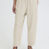 Linno Barrel Pant - Ecru
