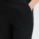 Linno Cropped Pant - Black