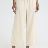 Linno Cropped Pant - Ecru