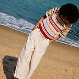 Linno Cropped Pant - Ecru