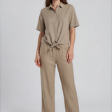 Linno Blouse - Sable