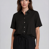 Linno Blouse - Black