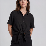 Linno Blouse - Black