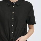 Linno Blouse - Black