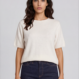 Kamara Short Sleeve Pull - Cloud Dancer