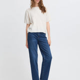 Kamara Short Sleeve Pull - Cloud Dancer