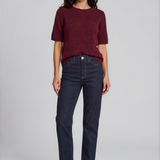 Kamara Short Sleeve Pull - Rhododendron