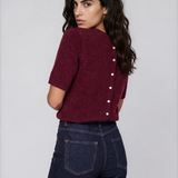 Kamara Short Sleeve Pull - Rhododendron